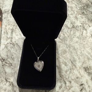 Silver Heart Pendant Necklace